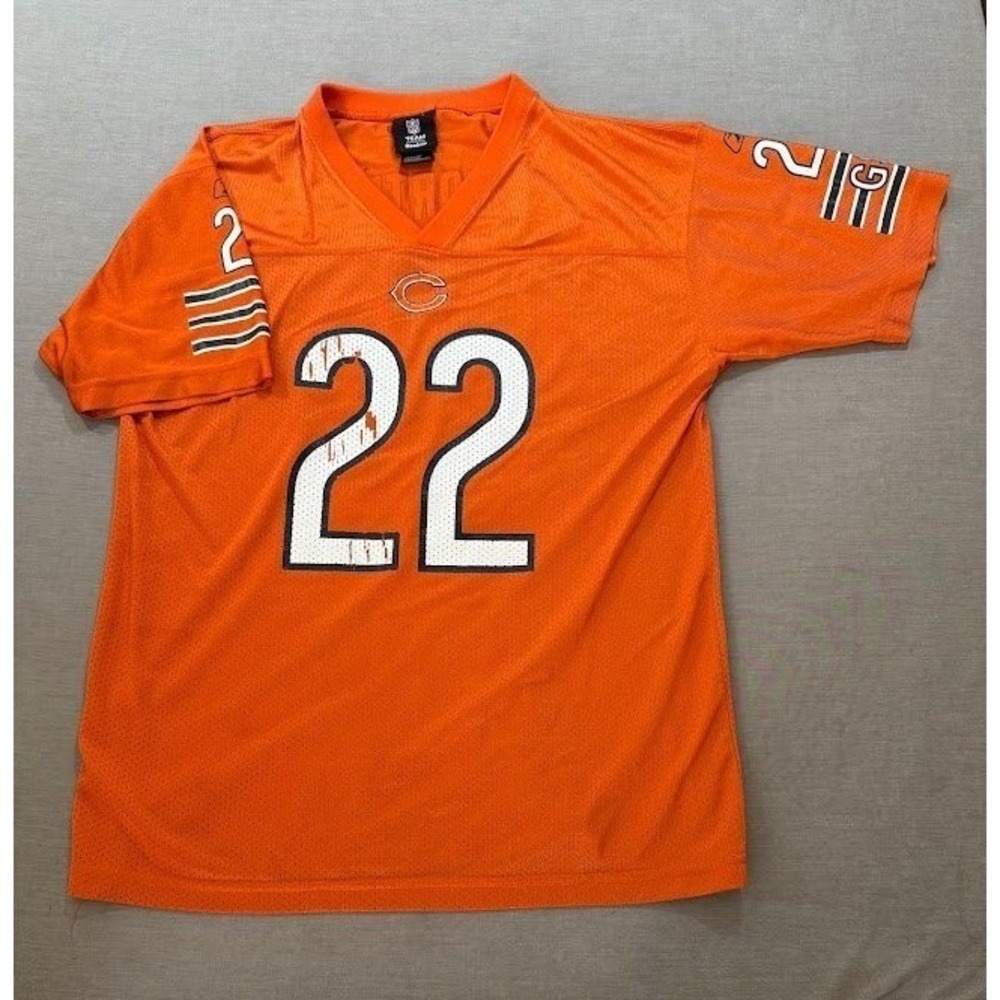 Chicago Bears NFL Football Jersey #22 Forte Orange Boy's Size Large